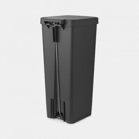 Brabantia Stepup Plastic Waste Bin with Pedal Dark Grey 40lt