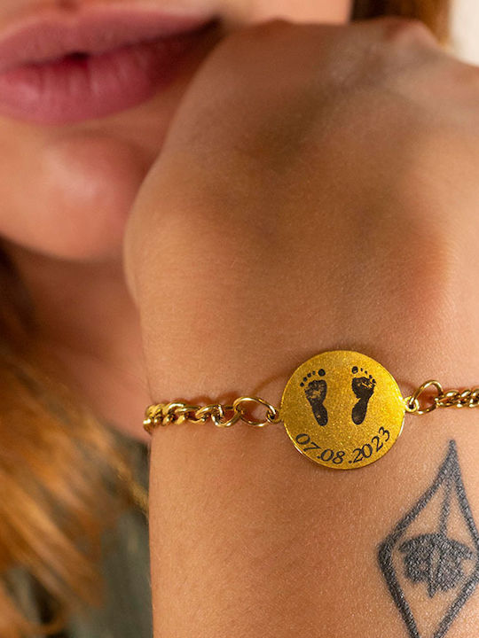 Theodora's Jewellery Γυναικείο Βραχιόλι από Ατσάλι Theodora's Jewellery Γυναικείο Βραχιόλι από Ατσάλι