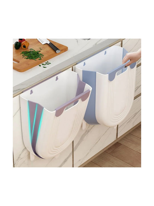 Waste Bin for Cabinet Plastic Grey 10lt