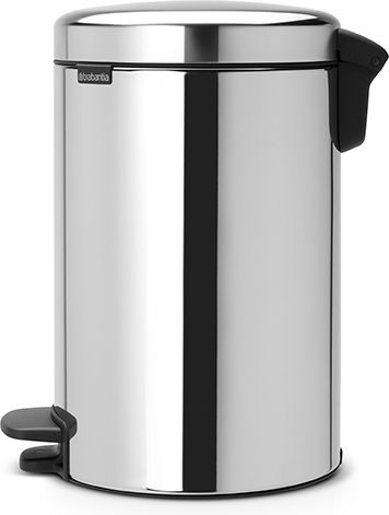 Brabantia Кошче NewIcon Pedal за Боклук от Неръждаема Стомана с Педал Сребрист 12л