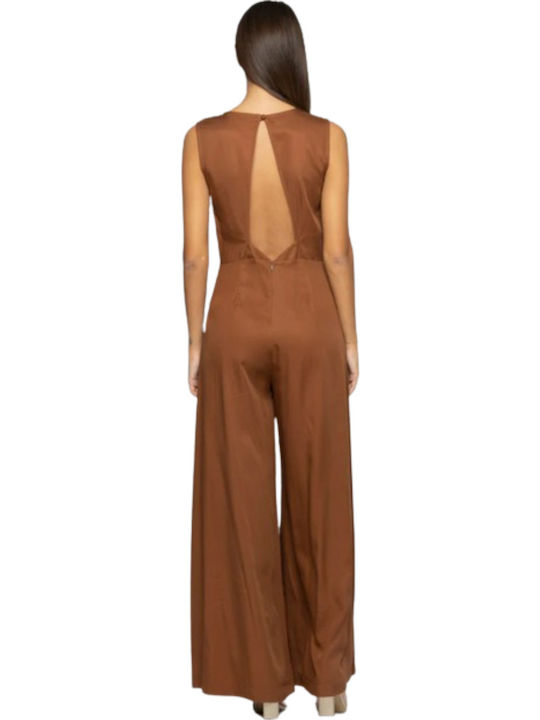 Women's One-piece Suit Brown