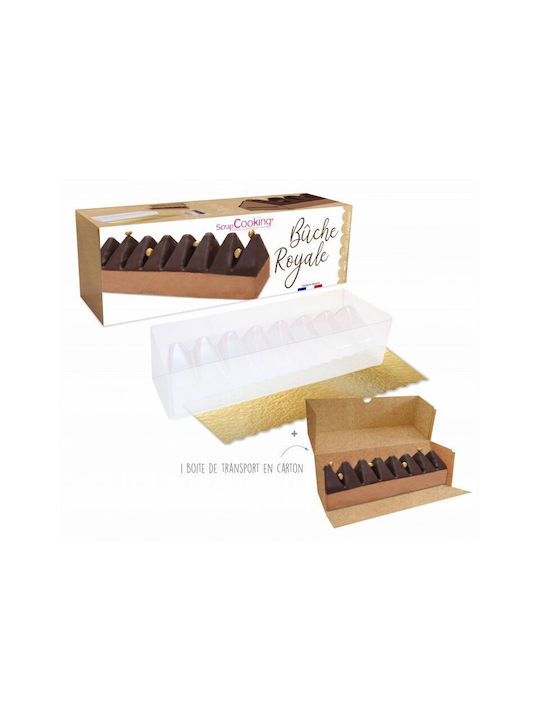 Scrap Cooking No Coating Silicone Loaf Baking Pan 29.5x8x7cm