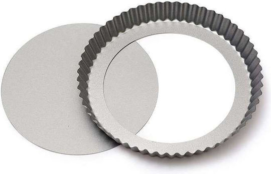 Decora Backform Törtchen Aluminium mit abnehmbarem Boden 20x20x3.5cm 1cm