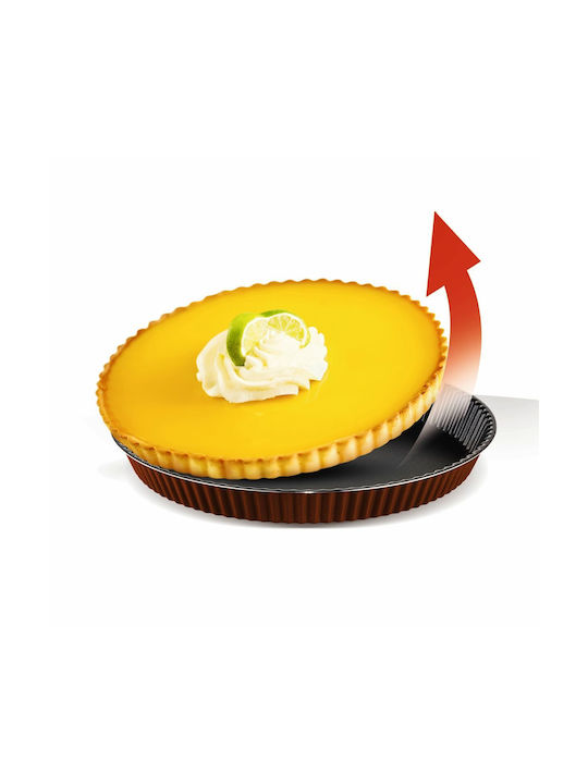 Tefal Perfectbake Backform Torte Aluminium 30x30cm 1cm