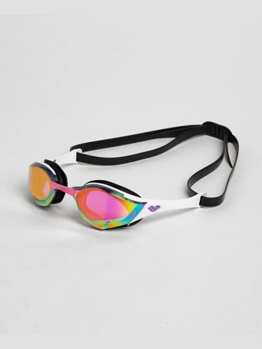 Arena Cobra Swimming Goggles Adults White