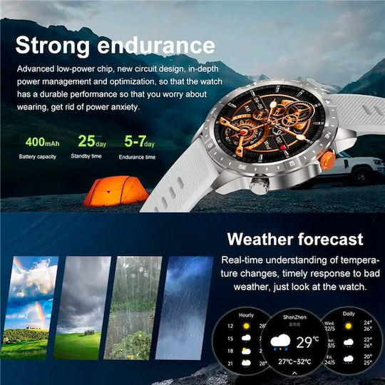 Aoke Ak57 Smartwatch (Negru)