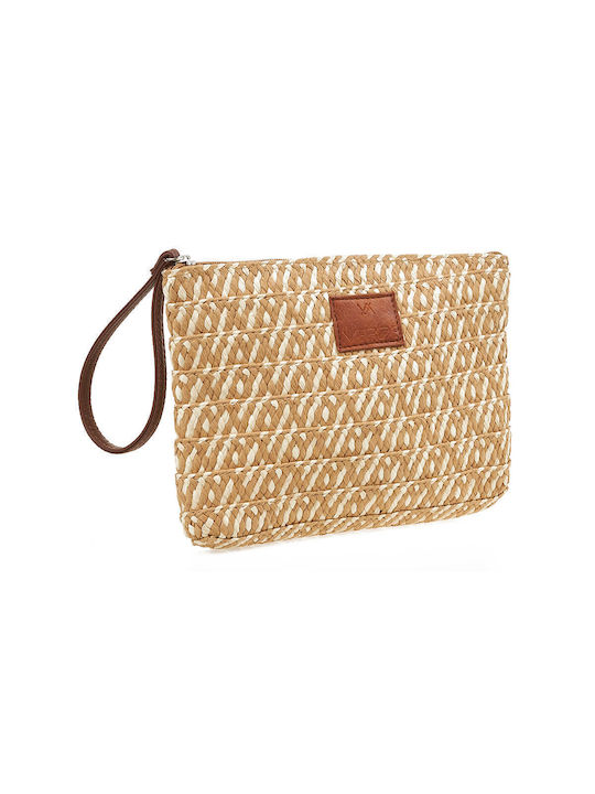 Verde Toiletry Bag in Beige color 26cm