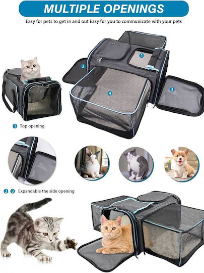 Whdpets ‎n-pp-0012 Dog/Cat Carrying Gray Trolley for 20kg Pets