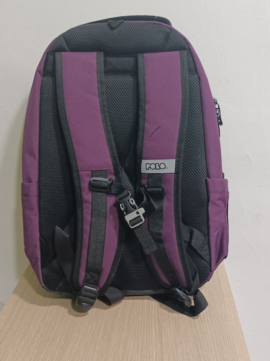 Polo School Bag Backpack Junior High-High School in Purple color 20lt 2024