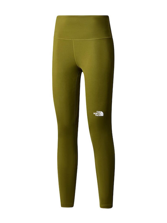 Women's Cropped Training Legging High Waisted Green