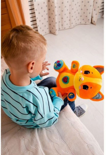 Kids Hits Ζωάκι Γατάκι (Μιλάω Ελληνικά) από Ύφασμα με Μουσική για 12+ Μηνών