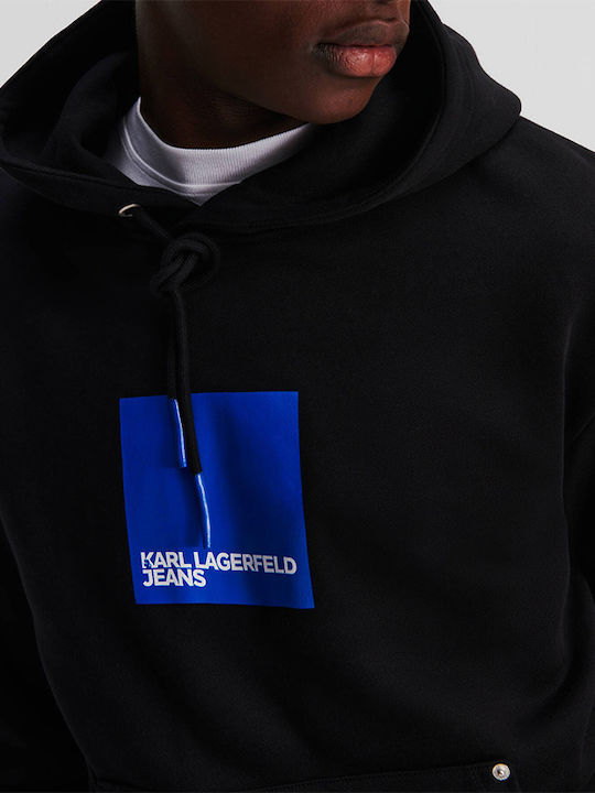 Sweatshirt with Hood Black