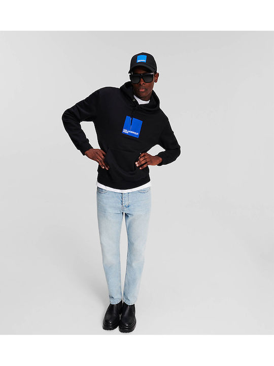 Sweatshirt with Hood Black