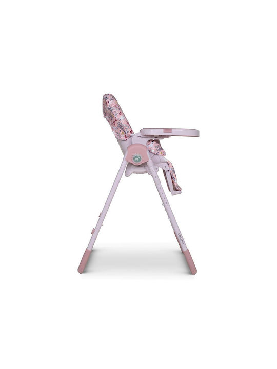 Cosatto Noodle 0+ Foldable Baby Highchair with Adjustable Height Unicorn Garden