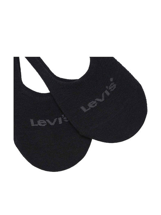 Levi's Ανδρικές Κάλτσες Μαύρο 2Pack
