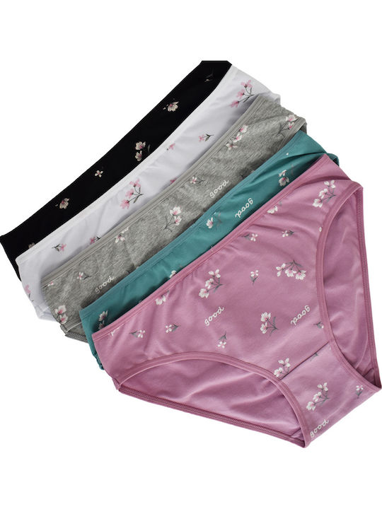 Βαμβακερά Femei Slip MultiPack