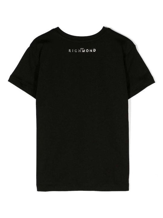 Детска тениска Black