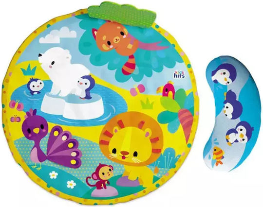 Kids Hits Activity Playmat Zoo Multicolour for 0+ months (LxWxH) 90x90x48cm