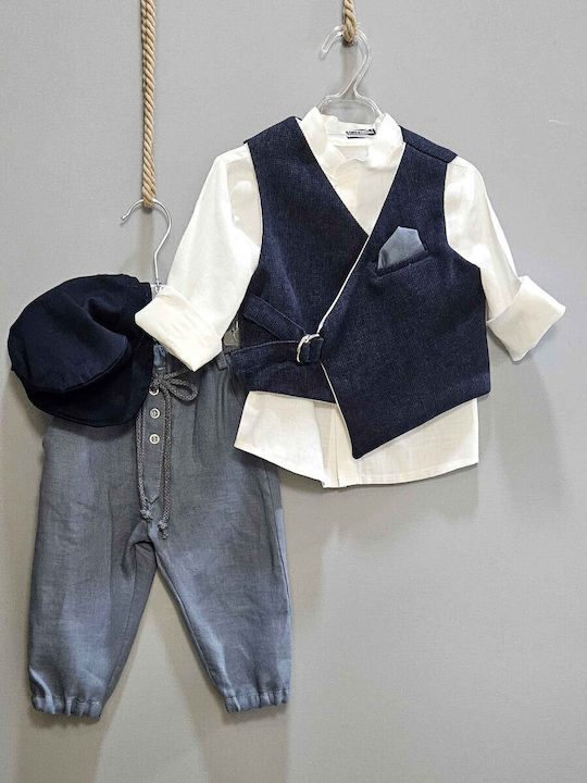 Guy Laroche Taufset mit Marine Thema 1Stück Pk-106
