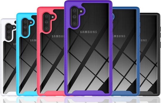 Starry Sky Solid Color Series Shockproof Back Cover Πλαστικό / Σιλικόνης Μαύρο (Galaxy Note 10)