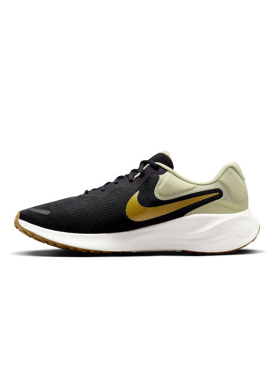 Nike Revolution 7 Herren Sportschuhe Laufen Schwarz