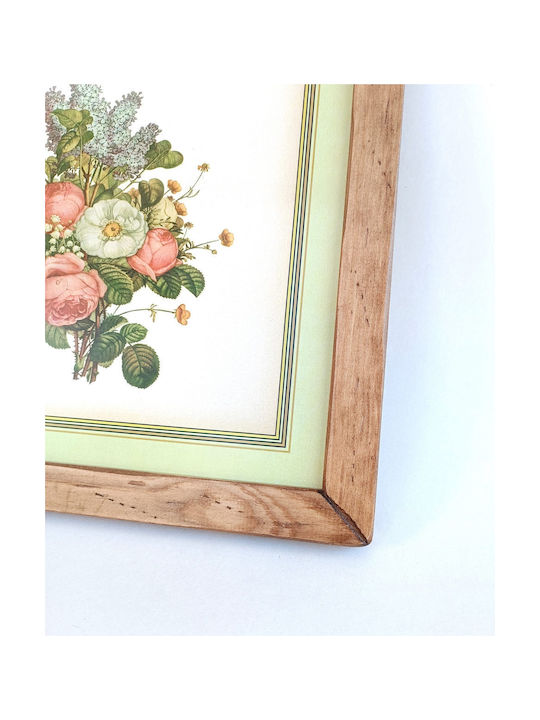 Korres Craft Wall Frame Wooden 33.5x33.5cm