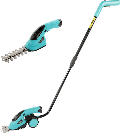 Detoolz Foarfecă de gard viu Baterie 3.6V Telescopice cu Lungimea Lamei 8cm
