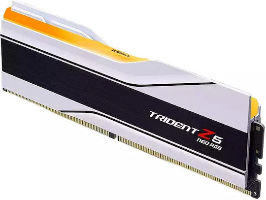 G.Skill Trident Z5 Neo RGB 48GB DDR5 RAM with 2 Modules (2x24GB) and 6400 Speed for Desktop