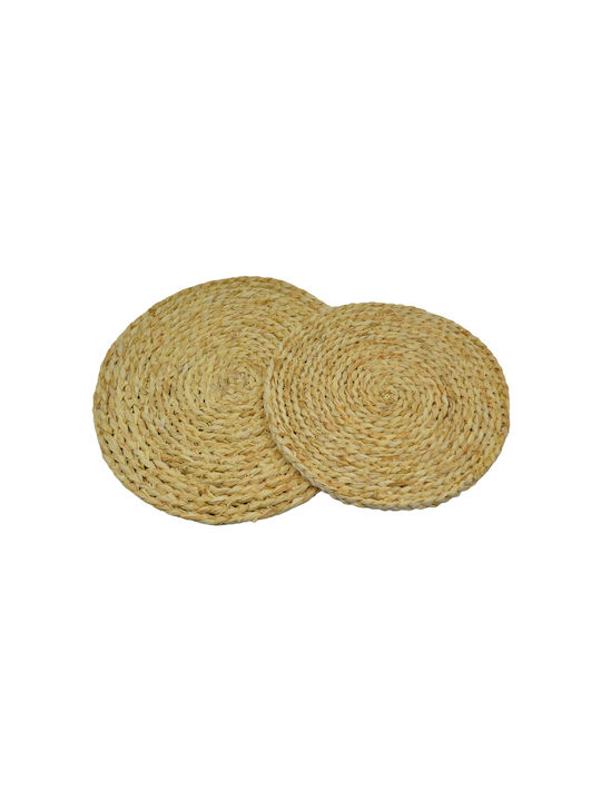 Ankor Placemats Rotund Wicker Bej 30cm 1buc