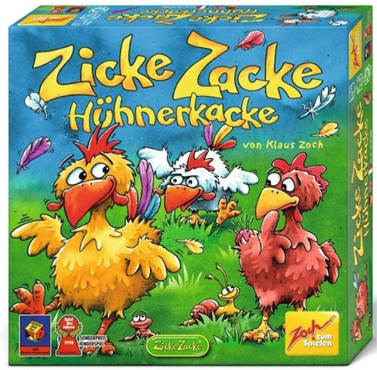 Joc de Societate Chicken Cha-Cha-Cha pentru 2-4 Jucători 4+ Ani (GER) Zoch Verlag