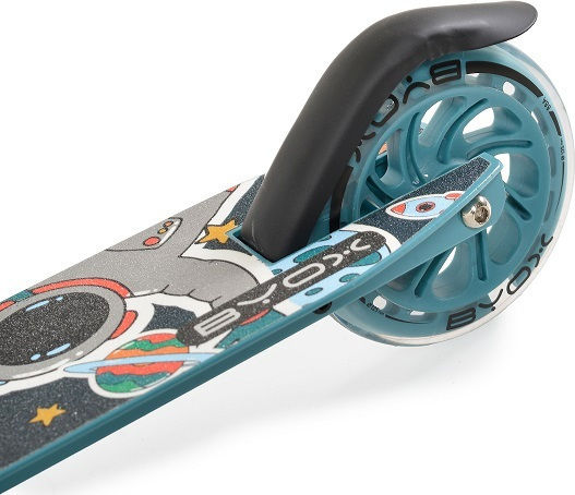 Byox Kids Foldable Scooter Miracle 2-Wheel for 3+ Years Blue