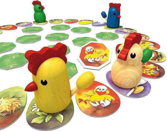 Joc de Societate Chicken Cha-Cha-Cha pentru 2-4 Jucători 4+ Ani (GER) Zoch Verlag