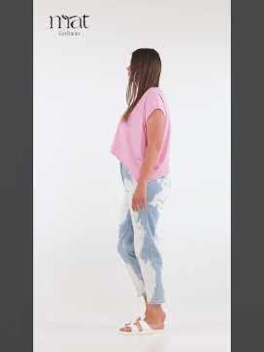 Bluze Damă Sport Crop Roz 8131.1060.NETTO-pink