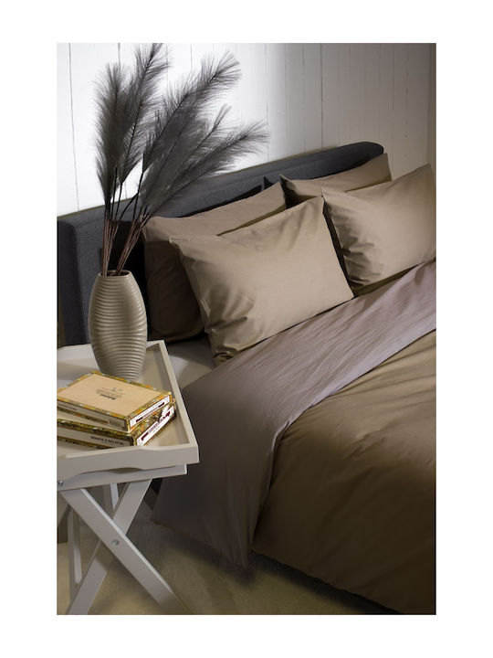 Biokarpet Bettbezug Home View Natural Grau Set Moni 165x245 cm