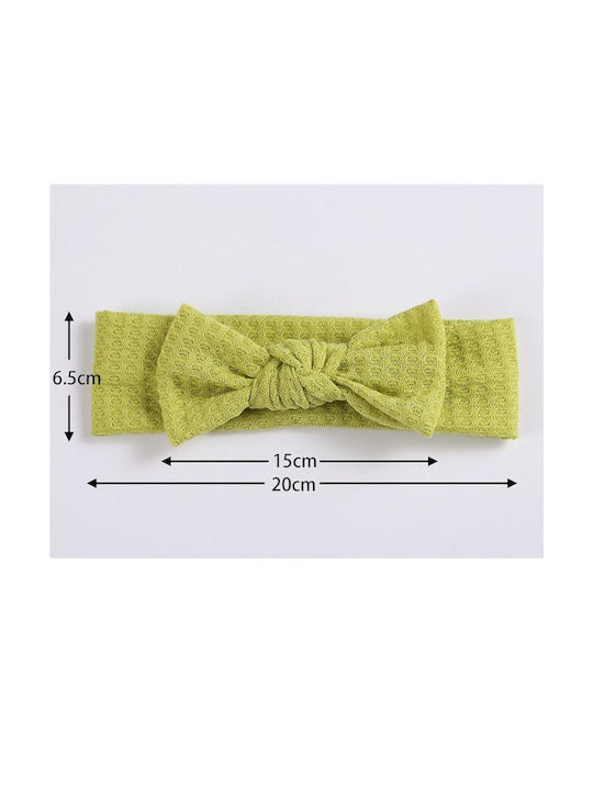 Baby Headband Yellow 1pc