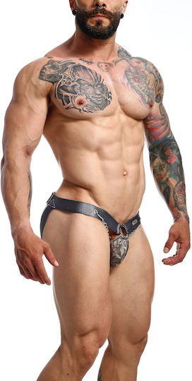 MOB Erotic Wear Dngeon Herren Jockstrap Gray