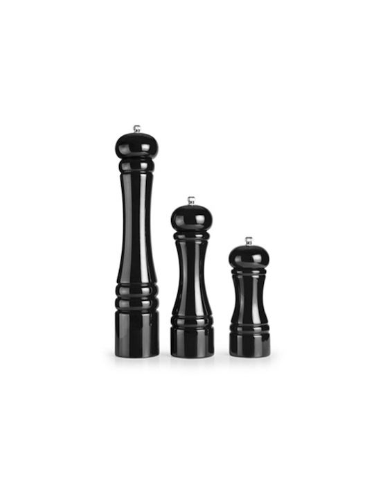 Ibili Elegance Manual Wooden Pepper Mill 20cm Black