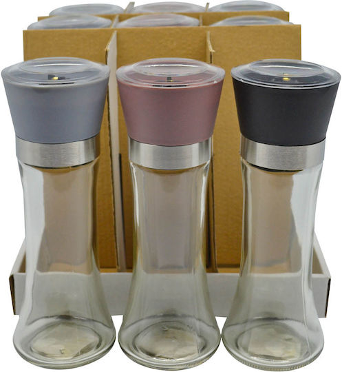 Ankor Manual Set Spice Mills made of Glass 18.5cm 9pcs