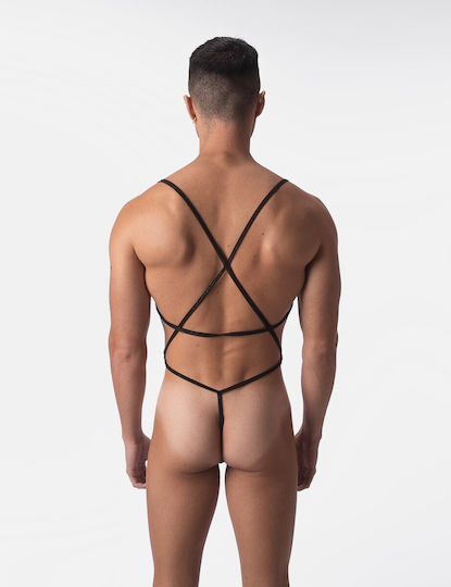 Barcode Berlin Sexy Ανδρικό Body Μαύρο