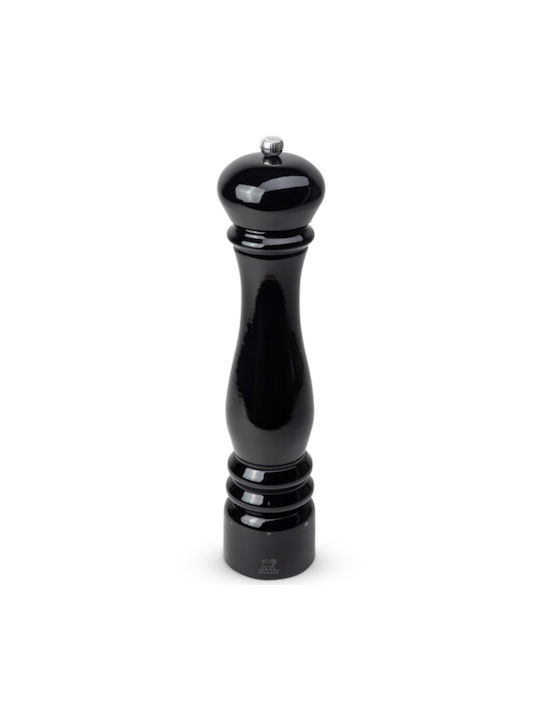 Peugeot Paris Electric Wooden Pepper Mill Set 34cm Black 3pcs