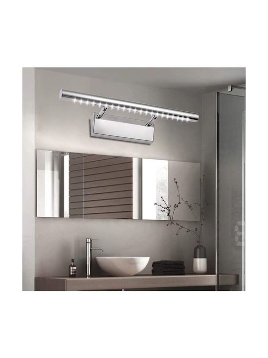 Toolight Φωτιστικό Τοίχου με Ενσωματωμένο LED Ασημί 55εκ.