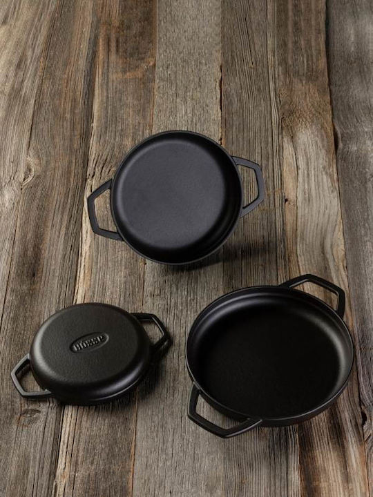 Hosse Τηγάνι από Μαντέμι με Εμαγιέ Επίστρωση 19cm
