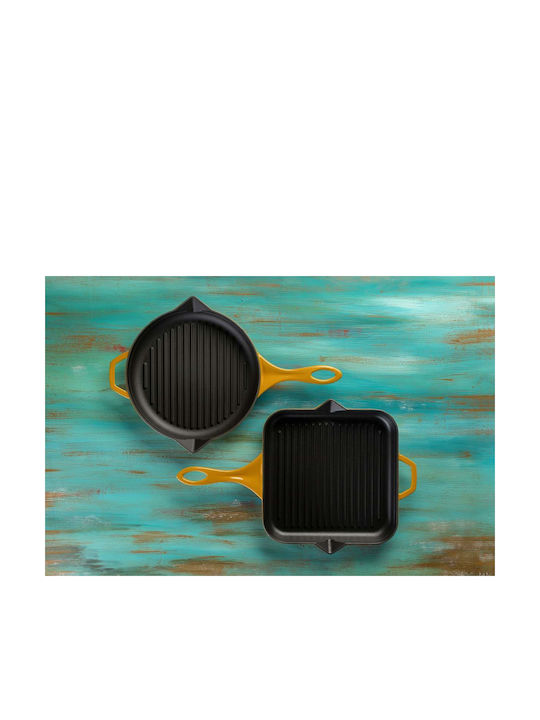 Hosse Grill aus Gusseisen mit Emaillebeschichtung 24cm