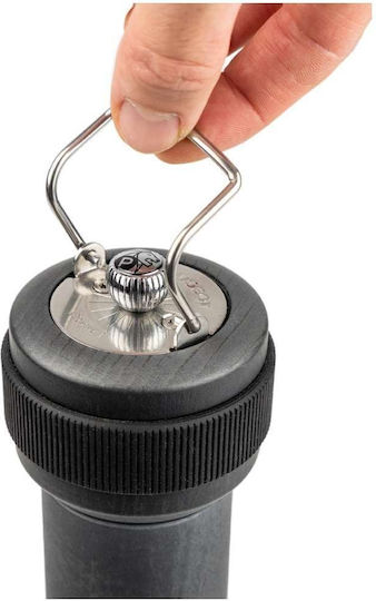 Peugeot Bbq Manual Wooden Pepper Mill 30cm Gray