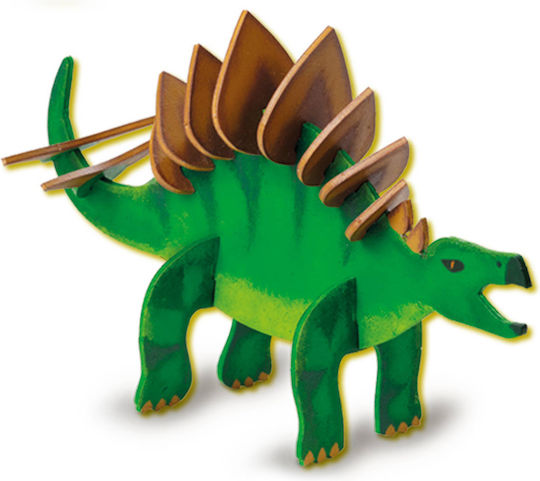 Ses Creative Jucărie de Construcție din Lemn Dinosaur