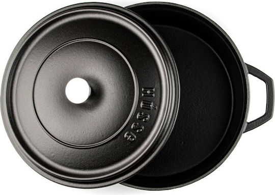 Hosse Solagio Плитка Тенджера от Чугун 26см Black Onyx