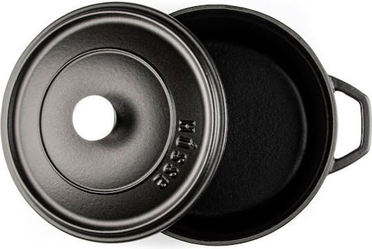 Hosse Solagio Дълбока Тенджера от Чугун 20см Black Onyx