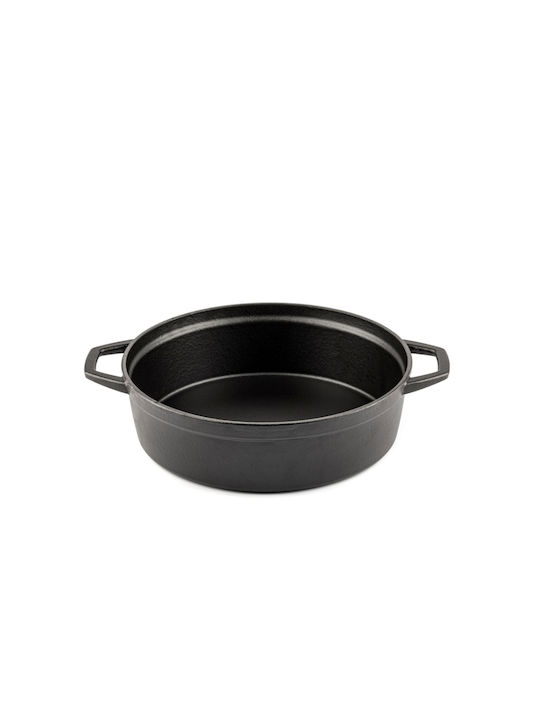Hosse Solagio Ρηχή Κατσαρόλα από Μαντέμι 26cm Black Onyx