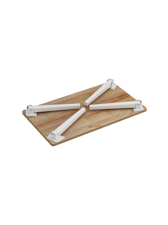 HomeMarkt BRITTA Дърво Легло с Дръжки в Кафяв Цвят 60x34x29см HM8965.12 1бр