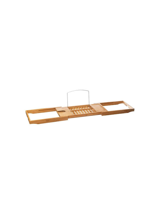 5Five Bambus Dreptunghiular Tavă de Servire din Bamboo cu Mânere în Culoare Maro 22x22x4cm 413112 1buc